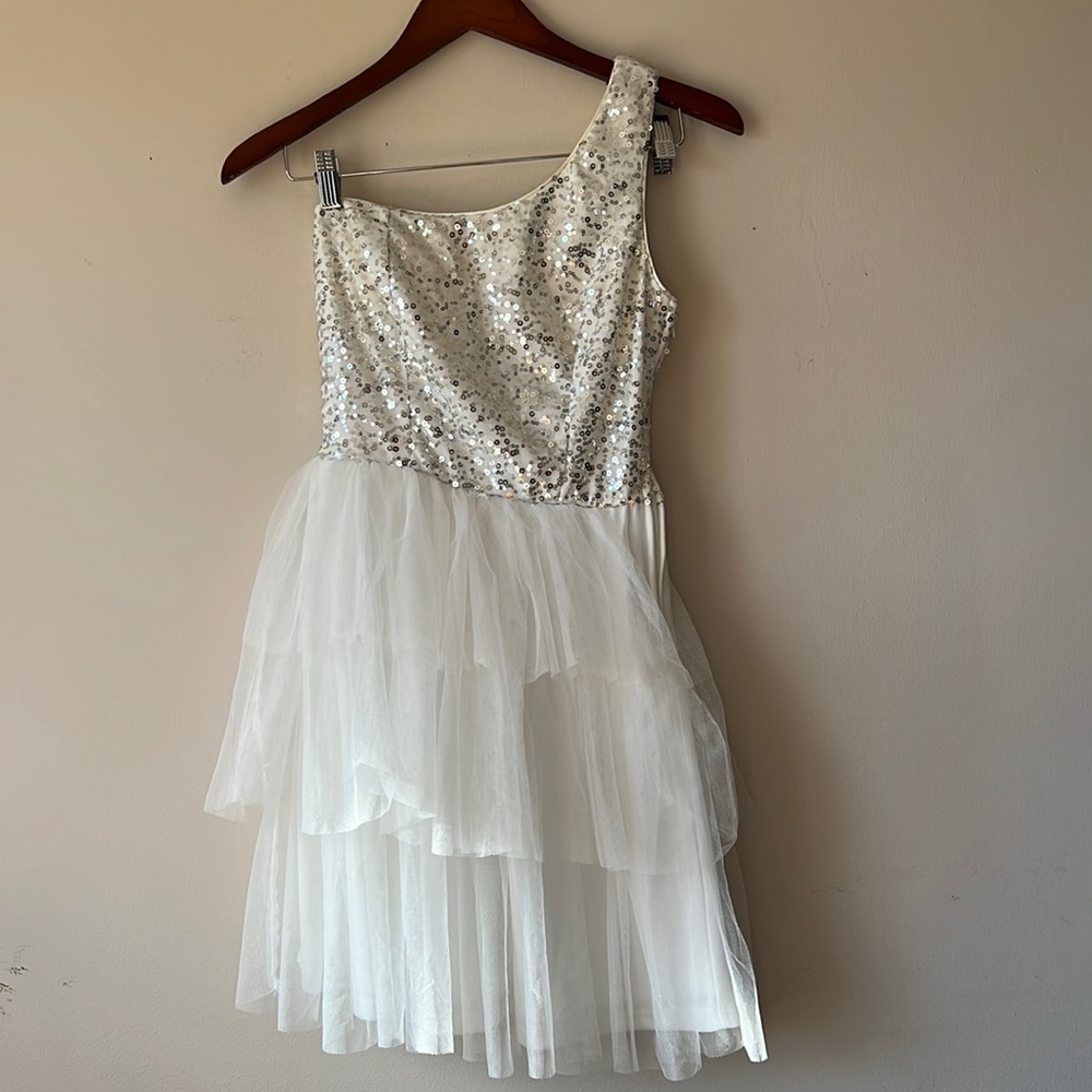One Shoulder Sequin dress